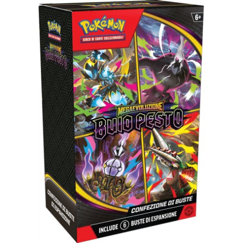 Pokemon - Bundle 6 bustine - Buio Pesto (ITA)