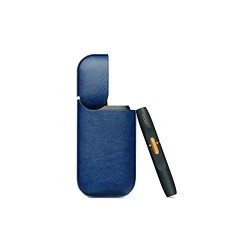 iQos - Cover Pelle Blu