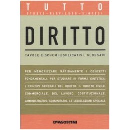 Diritto. Tavole e schemi esplicativi, glossari