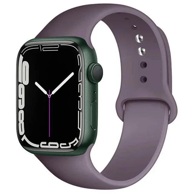 Cinturino Silicone Apple Watch serie 10 - 9  -8 - 3 SE, 38mm 40mm 41mm S10-42mm SM