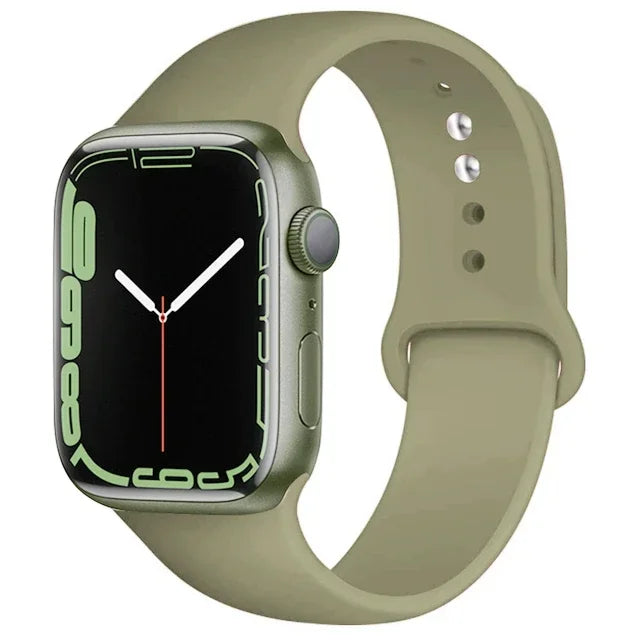 Cinturino Silicone Apple Watch serie 10 - 9  -8 - 3 SE, 38mm 40mm 41mm S10-42mm SM