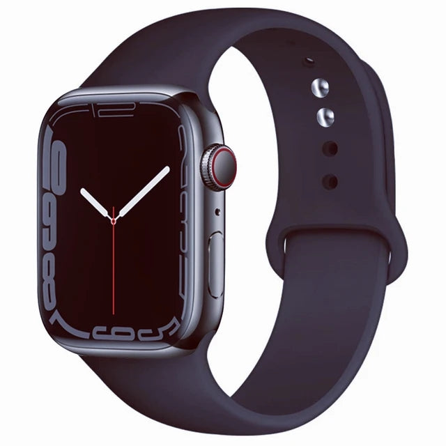 Cinturino Silicone Apple Watch serie 10 - 9  - 8 - 3 SE 42 44 45 49-46mm S-M