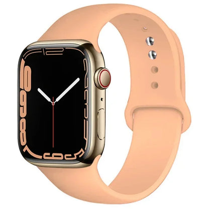 Cinturino Silicone Apple Watch serie 10 - 9  -8 - 3 SE, 38mm 40mm 41mm S10-42mm SM