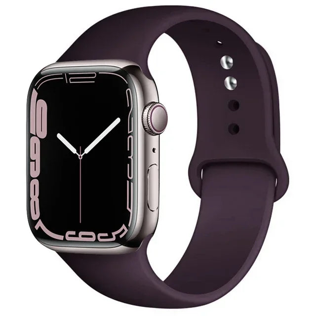 Cinturino Silicone Apple Watch serie 10 - 9  -8 - 3 SE, 38mm 40mm 41mm S10-42mm SM