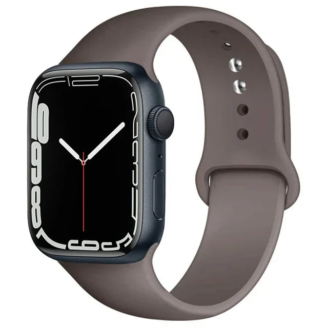 Cinturino Silicone Apple Watch serie 10 - 9  -8 - 3 SE, 38mm 40mm 41mm S10-42mm SM