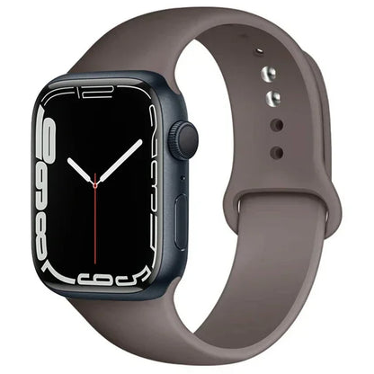 Cinturino Silicone Apple Watch serie 10 - 9  -8 - 3 SE, 38mm 40mm 41mm S10-42mm SM