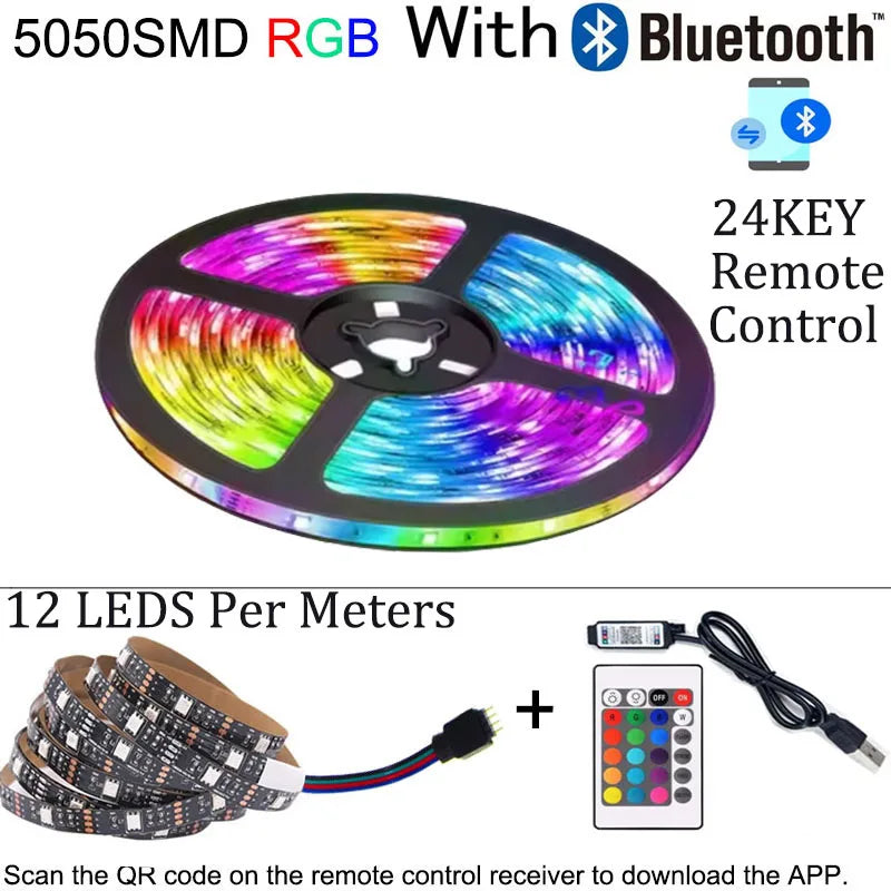 Strisce LED USB DC 5V 2835 Bianco 6000k Barra LED bianca calda Luce da cucina Lampada sotto l'armadio Luce a stringa LED 5v luce a led
