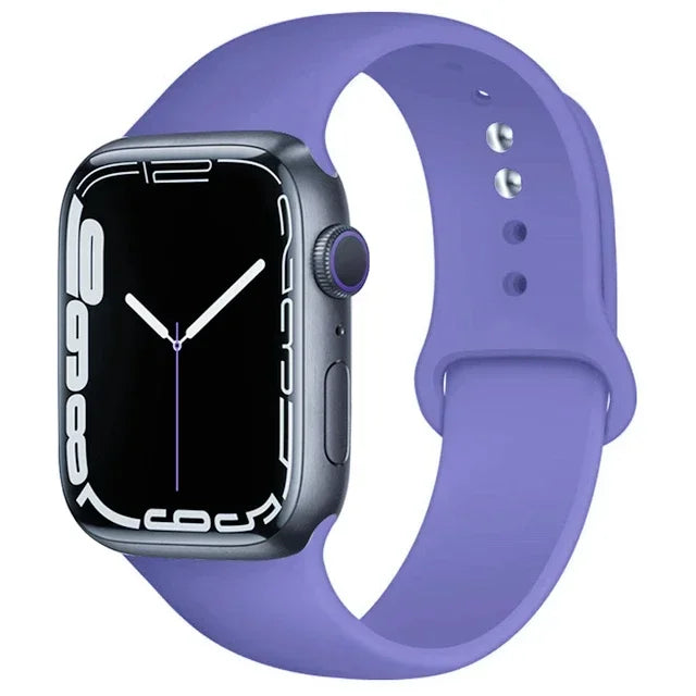 Cinturino Silicone Apple Watch serie 10 - 9  -8 - 3 SE, 38mm 40mm 41mm S10-42mm SM