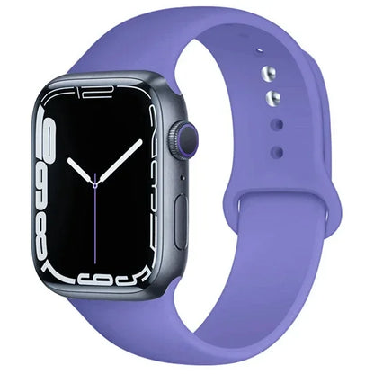 Cinturino Silicone Apple Watch serie 10 - 9  -8 - 3 SE, 38mm 40mm 41mm S10-42mm SM