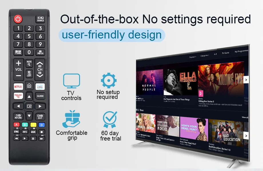 Telecomando universale per tutti i telecomandi TV Samsung BN59-01315J Sostituzione