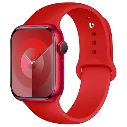 Cinturino Silicone Apple Watch serie 10 - 9  -8 - 3 SE, 38mm 40mm 41mm S10-42mm SM