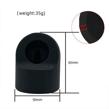 Supporto per caricabatterie per Apple Watch Serie 9 8 7 6 5 SE 3 Ultra 1 2 Stazione dock per caricabatterie Staffa in silicone