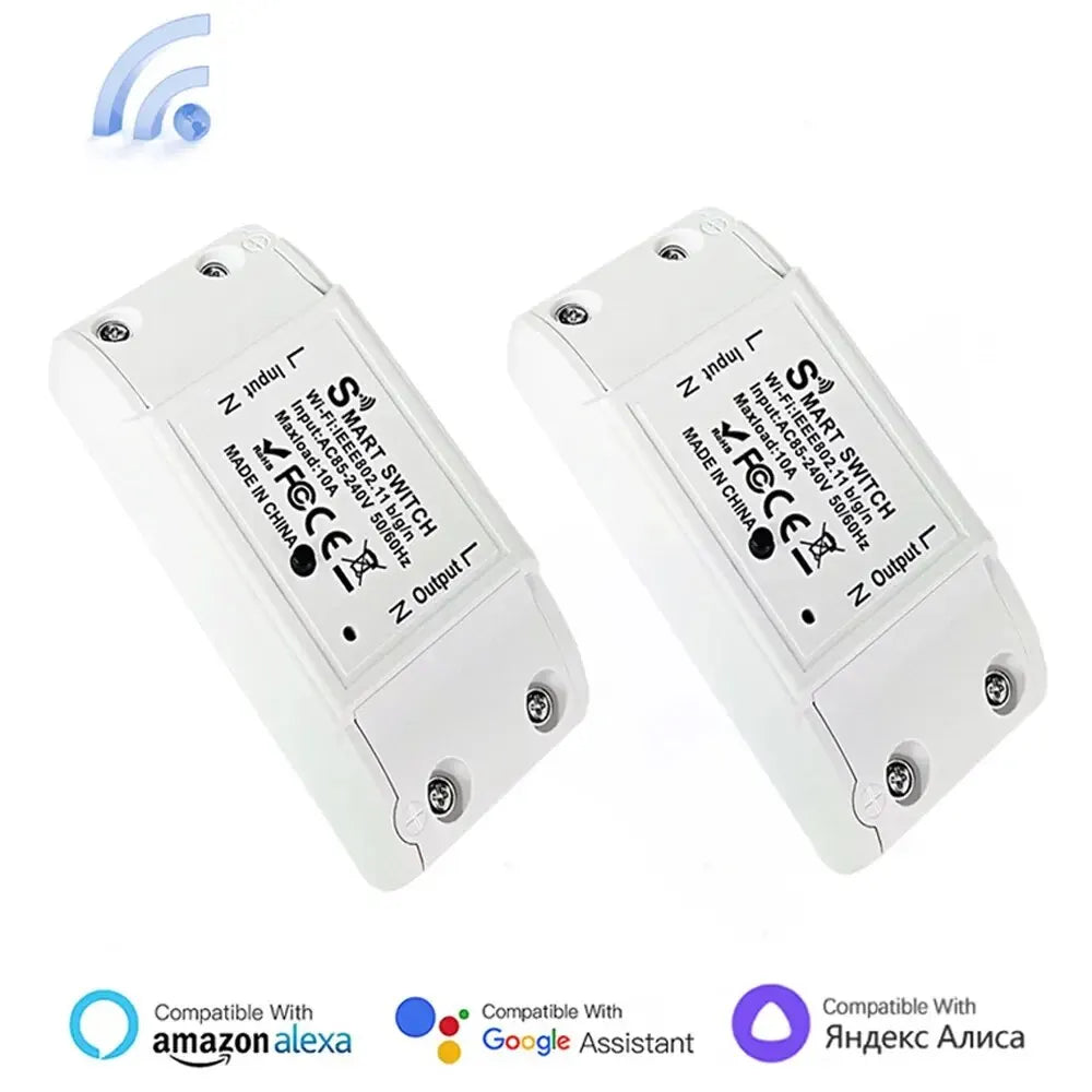Interruttore Smart Switch telecomando Wireless controllo domestico funziona  Alexa Google