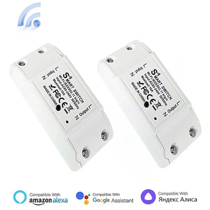 Interruttore Smart Switch telecomando Wireless controllo domestico funziona  Alexa Google