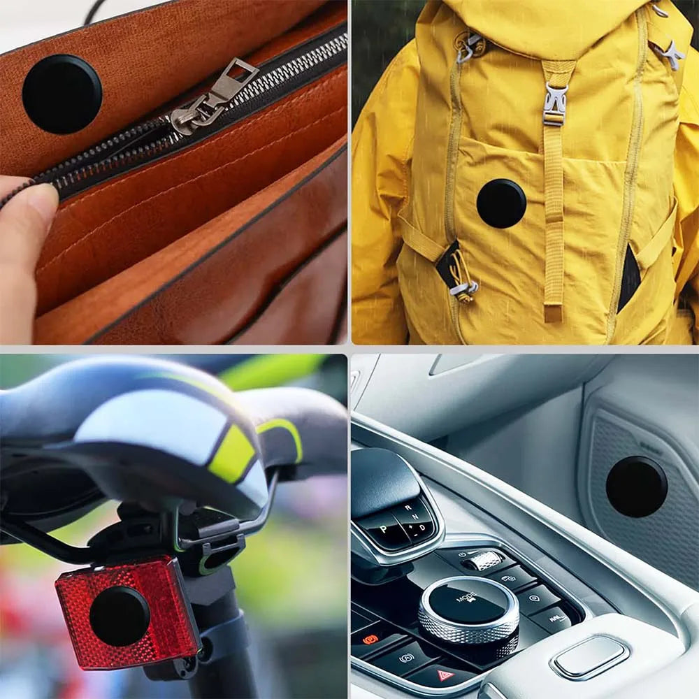 Custodia protettiva per AirtTag GPS Tracker IP68 Supporto antiurto impermeabile per Apple Airtag Custodia per chiavi da bici a portafoglio per animali domestici