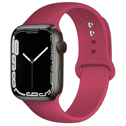 Cinturino Silicone Apple Watch serie 10 - 9  -8 - 3 SE, 38mm 40mm 41mm S10-42mm SM
