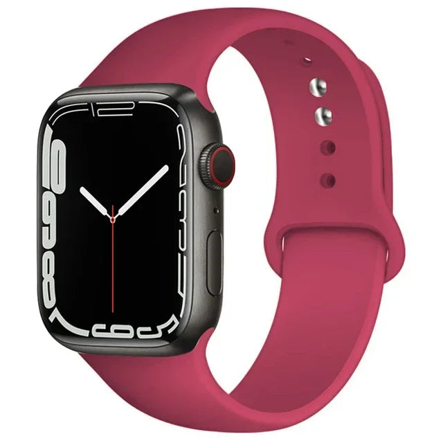 Cinturino Silicone Apple Watch serie 10 - 9  - 8 - 3 SE 42 44 45 49-46mm S-M
