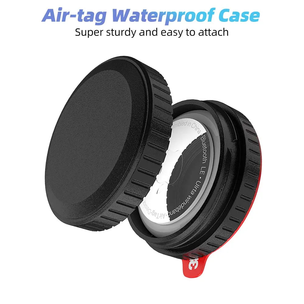 Custodia protettiva per AirtTag GPS Tracker IP68 Supporto antiurto impermeabile per Apple Airtag Custodia per chiavi da bici a portafoglio per animali domestici