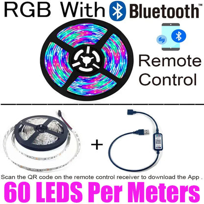 Strisce LED USB DC 5V 2835 Bianco 6000k Barra LED bianca calda Luce da cucina Lampada sotto l'armadio Luce a stringa LED 5v luce a led