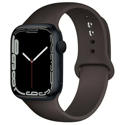 Cinturino Silicone Apple Watch serie 10 - 9  -8 - 3 SE, 38mm 40mm 41mm S10-42mm SM