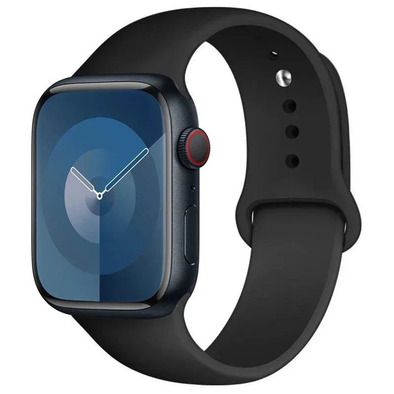 Cinturino Silicone Apple Watch serie 10 - 9  - 8 - 3 SE 42 44 45 49-46mm S-M