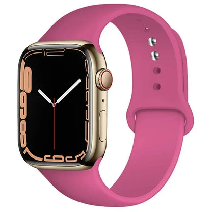Cinturino Silicone Apple Watch serie 10 - 9  -8 - 3 SE, 38mm 40mm 41mm S10-42mm SM
