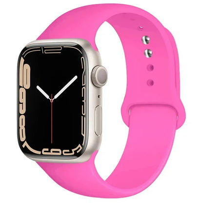 Cinturino Silicone Apple Watch serie 10 - 9  -8 - 3 SE, 38mm 40mm 41mm S10-42mm SM