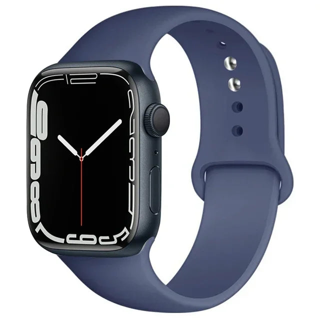 Cinturino Silicone Apple Watch serie 10 - 9  -8 - 3 SE, 38mm 40mm 41mm S10-42mm SM