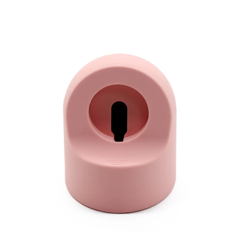 Supporto per caricabatterie per Apple Watch Serie 9 8 7 6 5 SE 3 Ultra 1 2 Stazione dock per caricabatterie Staffa in silicone