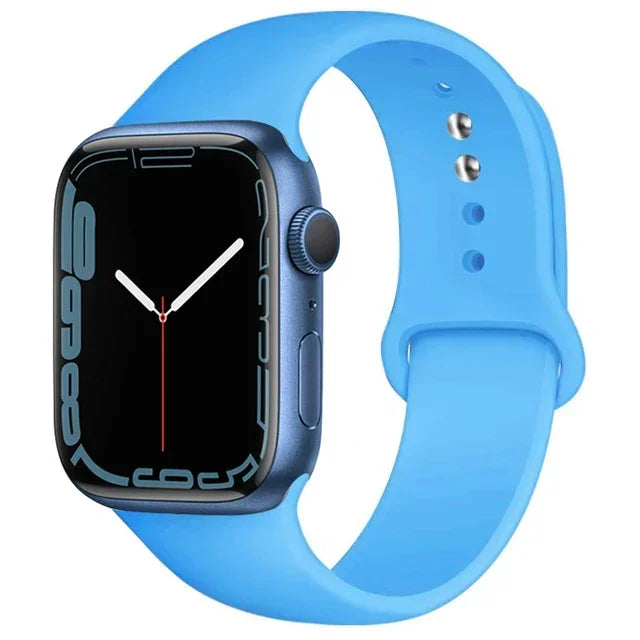 Cinturino Silicone Apple Watch serie 10 - 9  -8 - 3 SE 38 40 41 S10-42mm ML