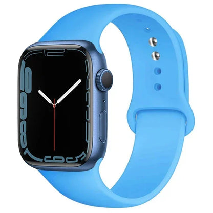 Cinturino Silicone Apple Watch serie 10 - 9  - 8 - 3 SE 42 44 45 49-46mm S-M