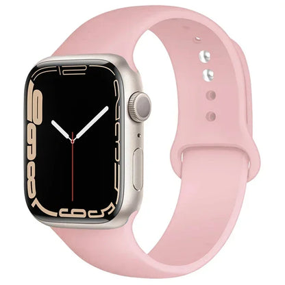 Cinturino Silicone Apple Watch serie 10 - 9  -8 - 3 SE 38 40 41 S10-42mm ML