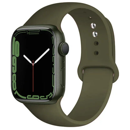 Cinturino Silicone Apple Watch serie 10 - 9  -8 - 3 SE, 38mm 40mm 41mm S10-42mm SM