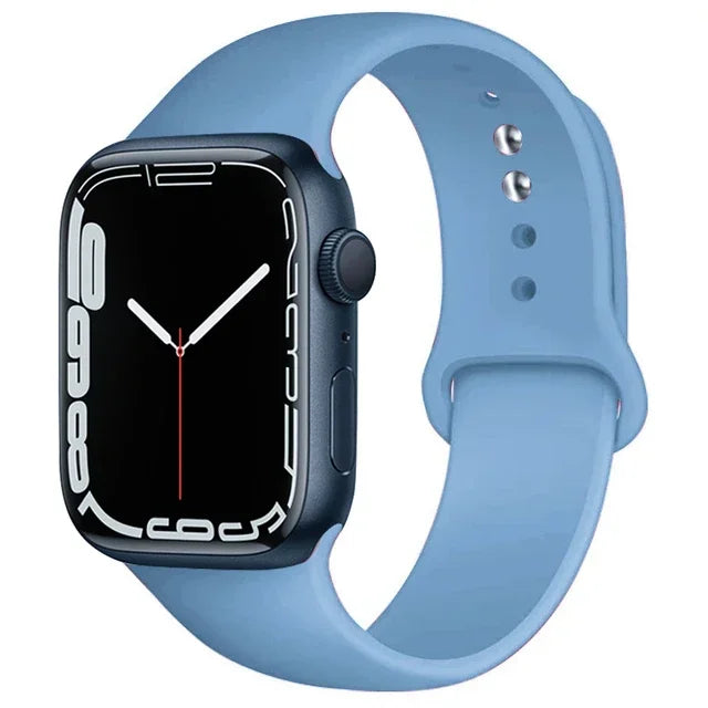 Cinturino Silicone Apple Watch serie 10 - 9  -8 - 3 SE, 38mm 40mm 41mm S10-42mm SM