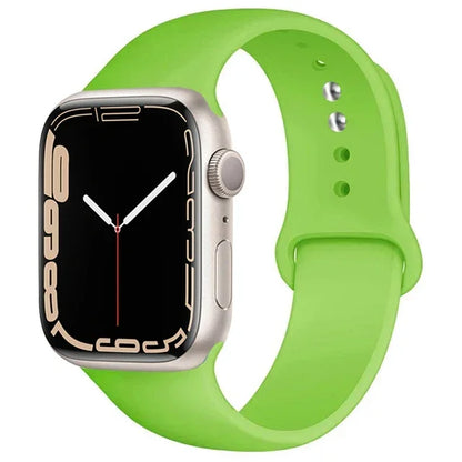 Cinturino Silicone Apple Watch serie 10 - 9  -8 - 3 SE, 38mm 40mm 41mm S10-42mm SM