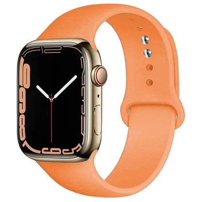Cinturino Silicone Apple Watch serie 10 - 9  -8 - 3 SE, 38mm 40mm 41mm S10-42mm SM