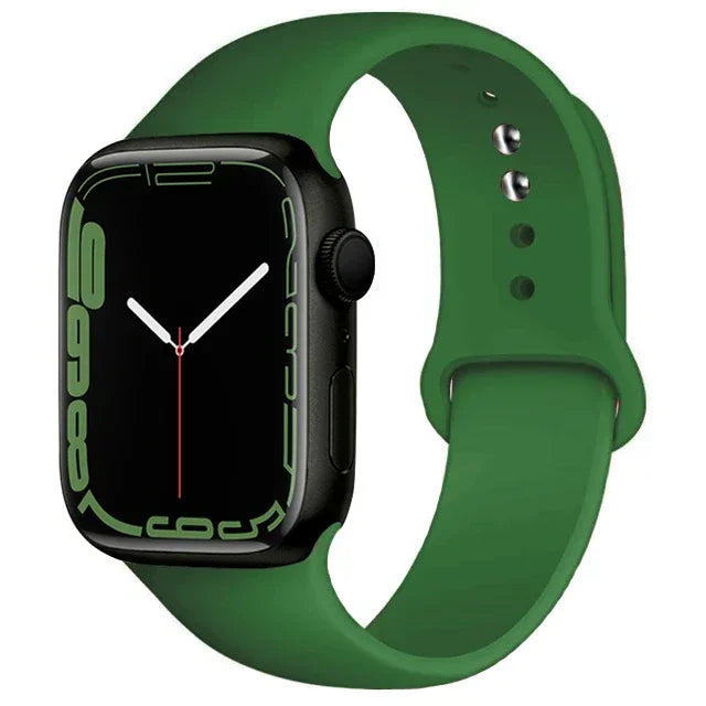 Cinturino Silicone Apple Watch serie 10 - 9  -8 - 3 SE, 38mm 40mm 41mm S10-42mm SM