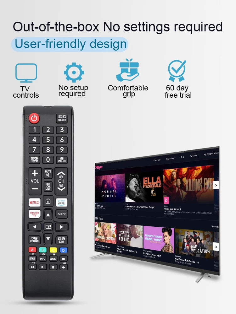 Telecomando universale per tutti i telecomandi TV Samsung BN59-01315J Sostituzione