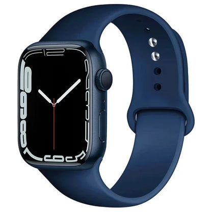 Cinturino Silicone Apple Watch serie 10 - 9  -8 - 3 SE, 38mm 40mm 41mm S10-42mm SM