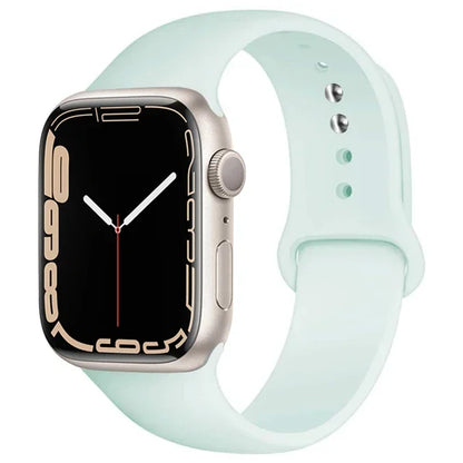 Cinturino Silicone Apple Watch serie 10 - 9  -8 - 3 SE, 38mm 40mm 41mm S10-42mm SM