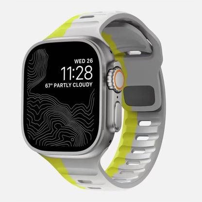 Cinturino Apple Watch 49mm 44mm 45mm 41mm 40mm 42mm 38mm Bracciale sportivo in silicone morbido iwatch Serise 8 7 SE 6 5 9 Ultra 49mm