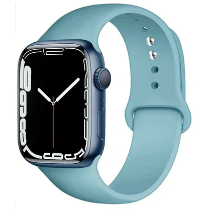 Cinturino Silicone Apple Watch serie 10 - 9  -8 - 3 SE 42mm 44mm 45mm 49-46mm M-L