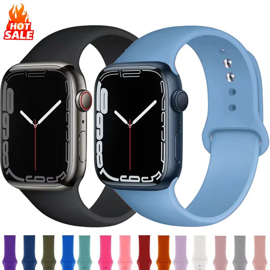 Cinturino Silicone Apple Watch serie 10 - 9  -8 - 3 SE 38 40 41 S10-42mm ML
