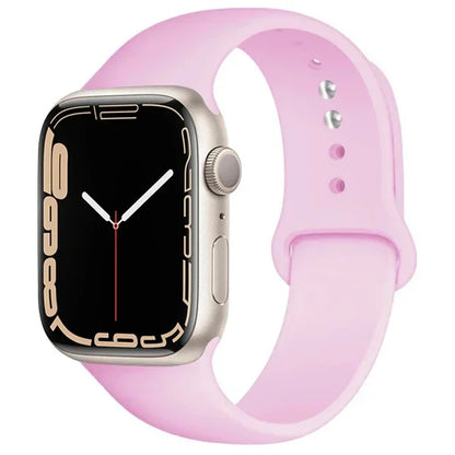 Cinturino Silicone Apple Watch serie 10 - 9  -8 - 3 SE 38 40 41 S10-42mm ML