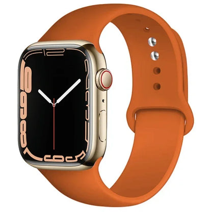 Cinturino Silicone Apple Watch serie 10 - 9  -8 - 3 SE 42mm 44mm 45mm 49-46mm M-L