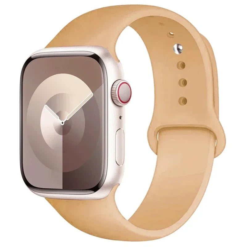 Cinturino Silicone Apple Watch serie 10 - 9  -8 - 3 SE 38 40 41 S10-42mm ML