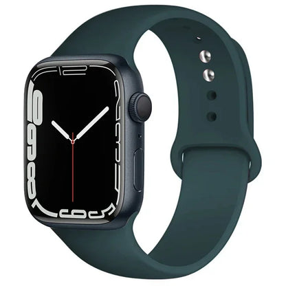 Cinturino Silicone Apple Watch serie 10 - 9  -8 - 3 SE, 38mm 40mm 41mm S10-42mm SM